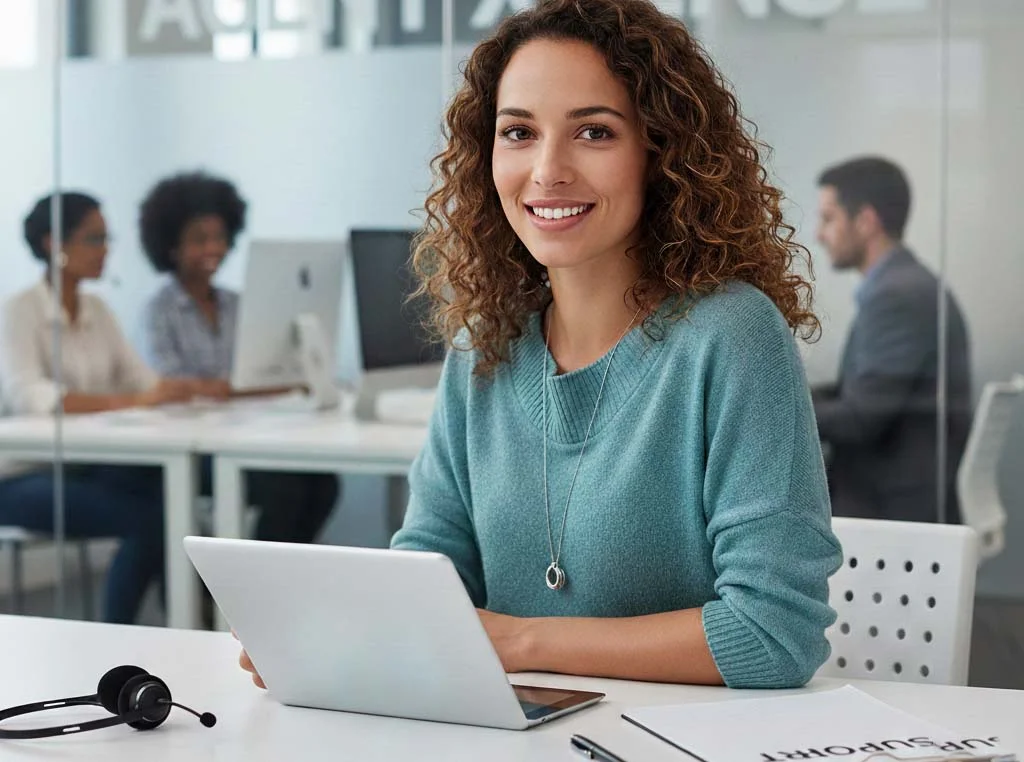 Real estate agent reviewing financial dashboard with commission tracking and expense reports